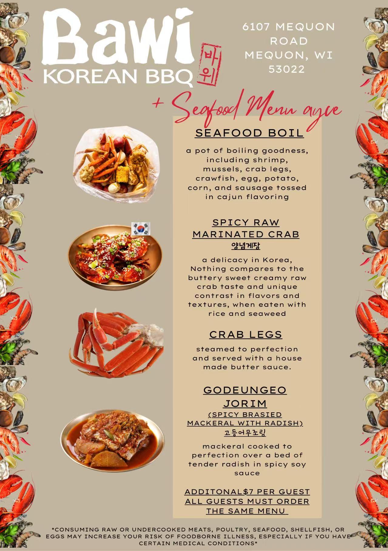 4192f589-6193-4265-9b00-a4800f45f222 Now offering a new all inclusive AYCE Seafood menu